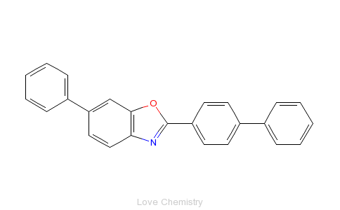 CAS:17064-47-0_2-(4-联苯基)-6-苯基苯丙�f唑的分子结构
