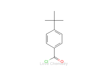 CAS:1710-98-1_对叔丁基苯甲酰氯的分子结构