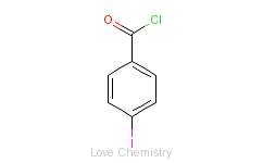 CAS:1711-02-0_4-碘苯甲酰氯的分子结构