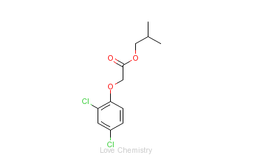 CAS:1713-15-1_2,4-滴异丁酯的分子结构