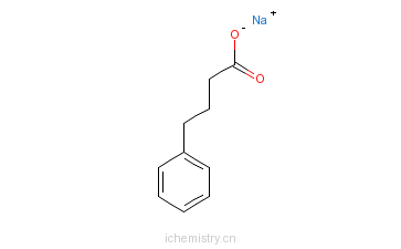 CAS:1716-12-7_4-苯基丁酸钠盐的分子结构