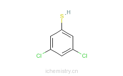 CAS:17231-94-6_3,5-二氯苯硫酚的分子结构