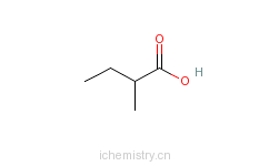 CAS:1730-91-2_(S)-(+)-2-甲基丁酸的分子结构