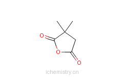CAS:17347-61-4_2,2-二甲基琥珀酸酐的分子结构