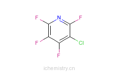 CAS:1735-84-8_3-氯-2,4,5,6-四氟吡啶的分子结构