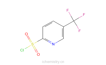 CAS:174485-72-4_5-三氟甲基吡啶-2-磺酰氯的分子结构