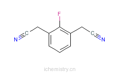 CAS:175136-84-2_2-[3-(cyanomethyl)-2-fluorophenyl]acetonitrileķӽṹ