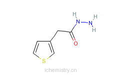 CAS:175276-94-5_噻吩-3-醋酸肼的分子结构