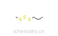 CAS:17619-36-2_甲基丙基三硫醚的分子结构