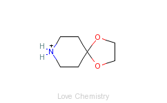 CAS:177-11-7_4-哌啶酮缩乙二醇的分子结构
