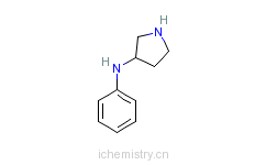 CAS:17741-13-8_N-苯基吡咯烷-3-胺的分子�Y��
