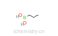 CAS:17745-45-8_正丙基硼酸的分子结构