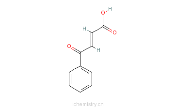 CAS:17812-07-6_trans-3-苯甲酰丙烯酸的分子结构