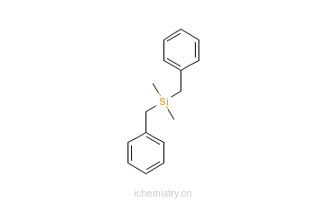 CAS:17964-30-6_二甲基二(苯基甲基)硅烷的分子结构