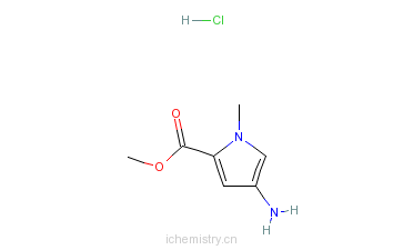CAS:180258-45-1_4-Amino-1-methyl-1h-pyrrole-2-carboxylic acid-methyl ester HClķӽṹ