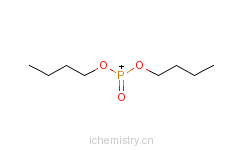 CAS:1809-19-4_亚磷酸二丁酯的分子结构