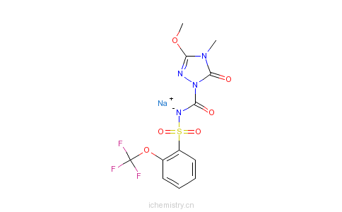 CAS:181274-17-9_氟酮磺隆钠的分子结构