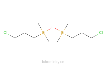 CAS:18132-72-4_1,3-二(3-氯丙基)-1,1,3,3-四甲基二硅氧烷的分子结构