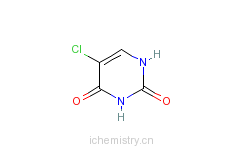 CAS:1820-81-1_5-氯尿嘧啶的分子结构