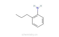 CAS:1821-39-2_2-丙基苯胺的分子结构