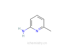 CAS:1824-81-3_2-氨基�C6-甲基吡啶的分子结构