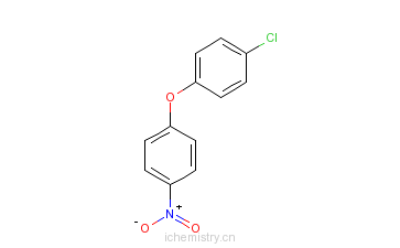 CAS:1836-74-4_1-(4-氯苯氧基)-4-硝基苯的分子结构
