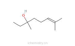 CAS:18479-51-1_3,7-二甲基-6-辛烯-3-醇的分子结构