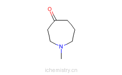 CAS:1859-33-2_1-甲基六氢-4H-氮杂卓-4-酮的分子结构