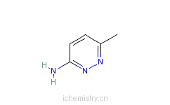 CAS:18591-82-7_6-甲基-3-氨基哒嗪的分子结构