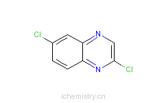 CAS:18671-97-1_2,6-二氯喹喔啉的分子结构
