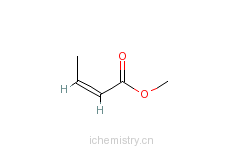 CAS:18707-60-3_巴豆酸甲酯的分子结构