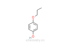 CAS:18979-50-5_4-丙氧基苯酚的分子结构