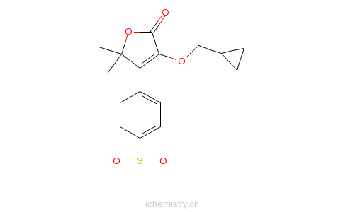 CAS:189954-96-9_非罗考昔的分子结构