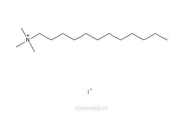 CAS:19014-04-1_十二烷基三甲基碘化铵的分子结构
