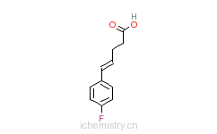 CAS:190595-67-6_对氟苯戊烯酸的分子结构