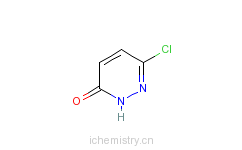 CAS:19064-67-6_3-羟基-6-氯哒嗪的分子结构