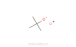 CAS:1907-33-1_叔丁醇锂的分子结构
