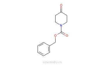 CAS:19099-93-5_1-Cbz-4-哌啶酮的分子结构