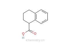 CAS:1914-65-4_1,2,3,4-四氢-1-萘甲酸的分子结构