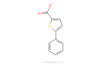 CAS:19163-24-7_5-苯基噻吩-2-羧酸的分子结构