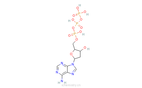 CAS:1927-31-7_2'-脱氧腺苷5'-三磷酸酯的分子结构