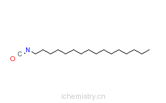 CAS:1943-84-6_1-异氰酸十六酯的分子结构