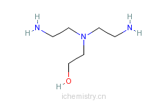 CAS:1965-29-3_2-[[2-[(2-氨基乙基)氨基]乙基]氨基]乙醇的分子结构