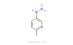 CAS:197516-48-6_5-肼基-2-甲基吡啶的分子结构