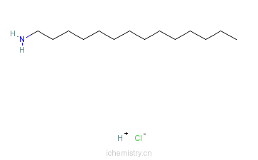 CAS:2016-42-4_十四胺的分子结构