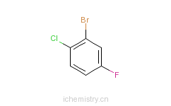 CAS:201849-15-2_2-溴-1-氯-4-氟苯的分子结构