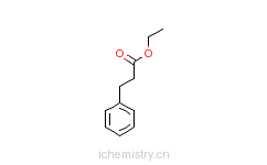 CAS:2021-28-5_3-苯丙酸乙酯的分子结构