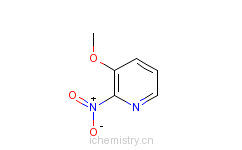 CAS:20265-37-6_3-甲氧基-2-硝基吡啶的分子结构