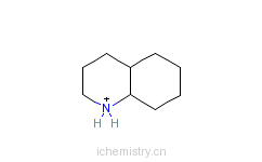 CAS:2051-28-7_十氢喹啉的分子结构