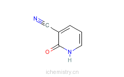CAS:20577-27-9_2-羟基-3-氰基吡啶的分子结构